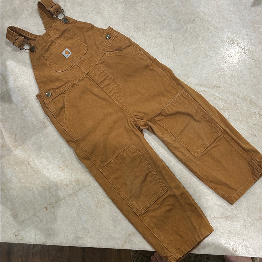 Carhartt Tan Work Overalls